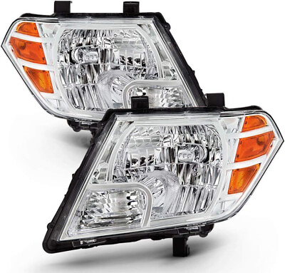 #ad Headlamp Headlight Pair Driver Passenger For 2009 2021 Nissan Frontier Truck $119.99