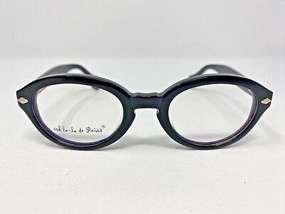 #ad ooh la la de Paris Eyeglasses Frame Logan 2 48 22 130 Black Full Rim F447 $40.00