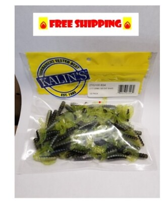 #ad Kalin 2TG100 834 Triple Threat Grub 2quot; CHART SHAD 100 Per Pack FREE SHIPPING $13.99