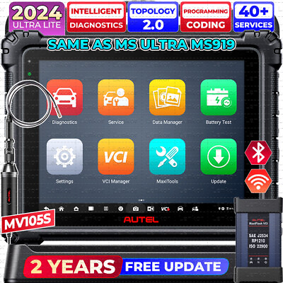 #ad 2024 Autel MaxiSys ULTRA Lite MS919 Diagnostic Scanner Advanced VCI Programming $2499.00