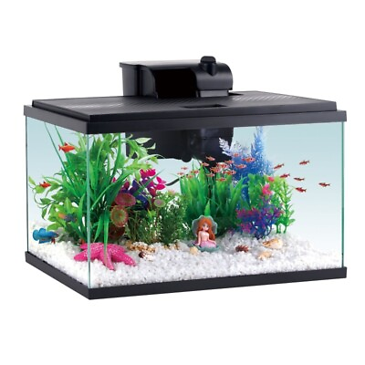 #ad 5G Glass Aquarium Starter Kit $32.90
