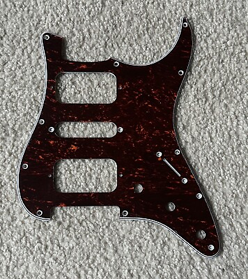 #ad Fits Fender® Stratocaster USA MIM Standard HSH 11 Hole 4 Ply Red Tortoise Shell $17.99