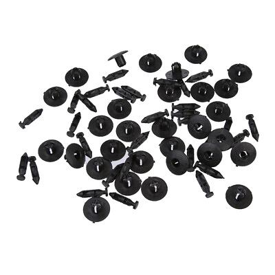 #ad 30pcs Mounting Clips Fasteners Rivets 8mm Hole Size for $7.05