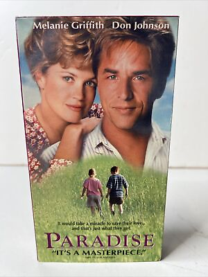 #ad Paradise VHS 1992 don johnson melanie griffith $7.99