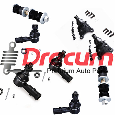 #ad 8Pcs Front Lower Ball Joints Outer Tierod Sway Bar For 1987 90 91 Isuzu Troo 4WD $58.49