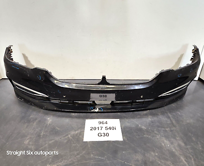 #ad ✅ 17 20 OEM BMW G30 540 Front Sport Line Bumper Cover Assembly Black 475 *NOTE $511.45