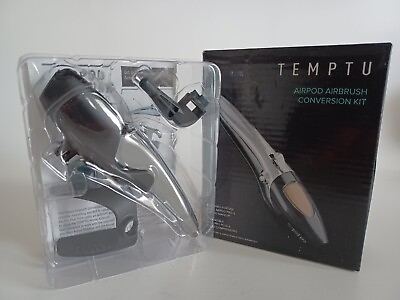 TEMPTU Airpod Airbrush For 2.0 Airbrush Makeup System Compressor Silver amp; Black $52.99