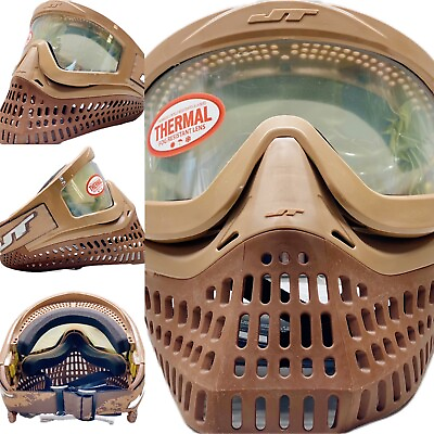 #ad NEW JT ProFlex X Paintball Mask w Quick Change System Terracotta . $89.95