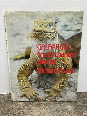 #ad 1975 Galapagos The Enchanted Islands Richard Hough Rare HC Book Animals $40.00