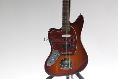 #ad Vintage Sunburst Jaguar Left Handed Electric Guitar Rosewood Fretboard Fast Ship $260.36