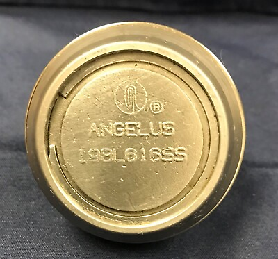 #ad Used Angelus Pneumatic Scale Cap Seamer R36 SS Model # 198L616SS $42.36
