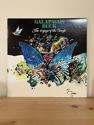#ad Galapagos Duck The Voyage Of The Beagle Vinyl Record MINT 1983 Funk Jazz AU $35.00