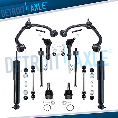 #ad 12pc Front Shocks Upper Control Arms Tierod Kit for Ranger B2300 B2500 B3000 2WD $127.28