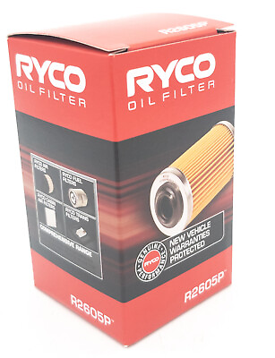 #ad Oil Filter Ryco R2605P Oil Filter Ryco R2605P for Commodore Calais V6 VZ VE VF S AU $11.68