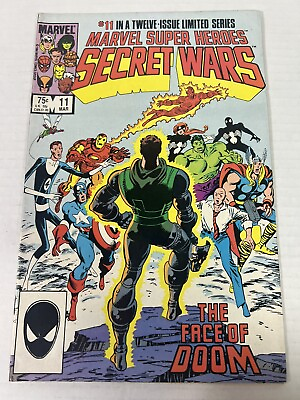 #ad Marvel Comics Super Heroes Secret Wars Issue 11 Comic Book 1985 Limited Series $10.50