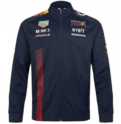 #ad Red Bull Racing F1 Navy Team SoftShell Jacket 2023 $130.00