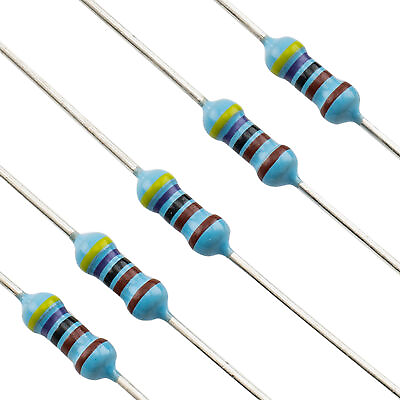 #ad Musiclily Pro 50Pcs Film Precision Resistor 4.7kΩ 250mW For Guitar Wiring Mods $7.75