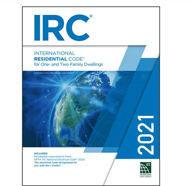 #ad International Residential Code 2021 Paperback $68.00