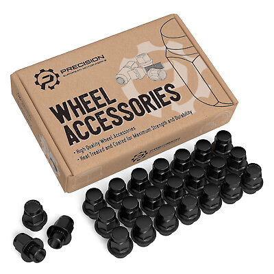 #ad 24pc OEM Black Mag Lug Nuts w Washer 12x1.5 for Stock Toyota Lexus Wheels $26.54