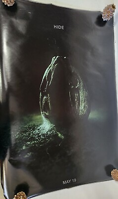 #ad Alien Covenant 2017 ORIGINAL 27x40 MOVIE THEATRE POSTER XENOMORPH RIDLEY SCOTT $27.50