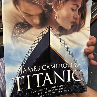 #ad James Cameron#x27;s Titanic by Ed W. Marsh and James Cameron 1997 Trade Paperback $13.00