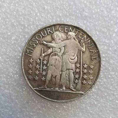 #ad 1821 1921 MISSOURI CENTENNIAL Half Dollar Hobo Coin Nickel Coin Collectible R1 $9.90