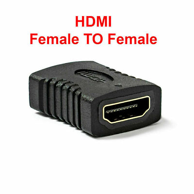 #ad LOT HDMI Female To Female Extender Adapter Coupler Connector F F HDTV 1080P 4K $4.99