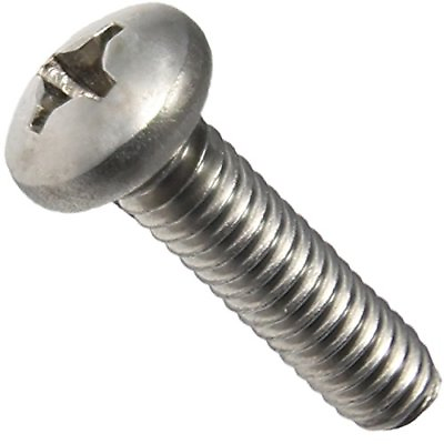 #ad 4 40 Machine Screws Pan Head Phillips Drive Stainless Steel Qty 100 $11.27