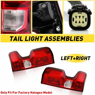 #ad For Pair 2020 23 Chevy Silverado 1500 2500HD Incandescent Tail Light Brake Lamp $206.99