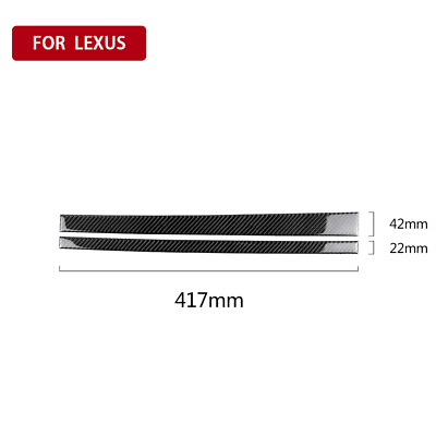 #ad ​2x Copilot Storage Box Cover Trim Strips Fit For Lexus 14 19 IS250 IS350 $22.65