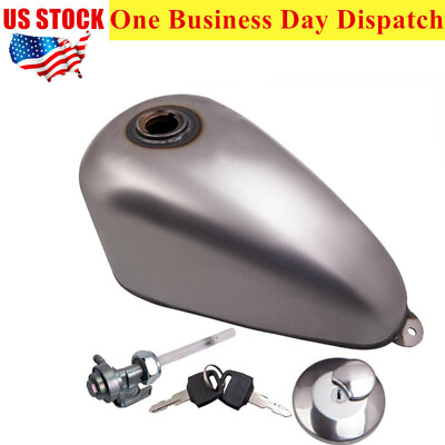 #ad 1.5 Gallon Gas Fuel Tank for Harley Sportster Ironhead Bobber 1955 1978 5.6 L $99.99