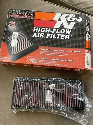 #ad Kamp;N Filters 33 2474 Replacement Single High Flow Air Filter 1 Brand New Filter $68.10