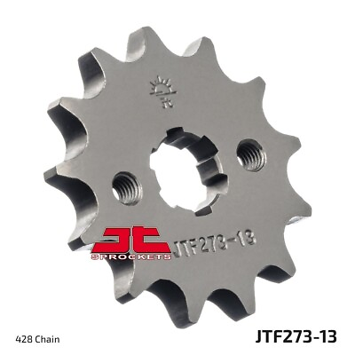 #ad JT Sprockets JTF273.13 Steel Front Sprocket 13T For 428 Chain $10.97