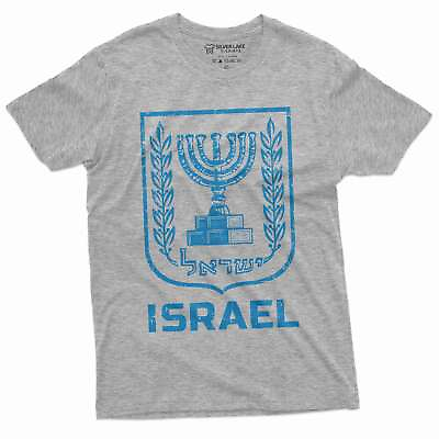 #ad Men#x27;s Israel Flag Military T shirt Support Israel IDF Israel Patriotic Shirt $19.52