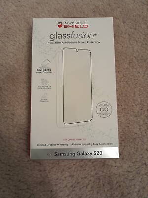 #ad Invisible Shield Samsung Galaxy S20 Glass Fusion Screen Protection $9.99