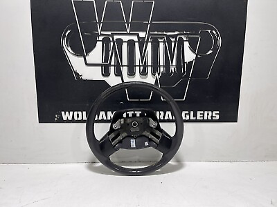 #ad Leather Steering Wheel Dark Gray Agate XJ Cherokee 97 02 OEM Jeep Wrangler TJ CC $73.80