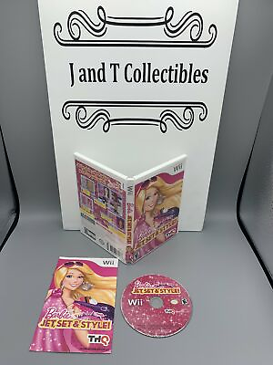 #ad Nintendo Wii Barbie: Jet Set amp; Style Complete Clean amp; Tested $10.99