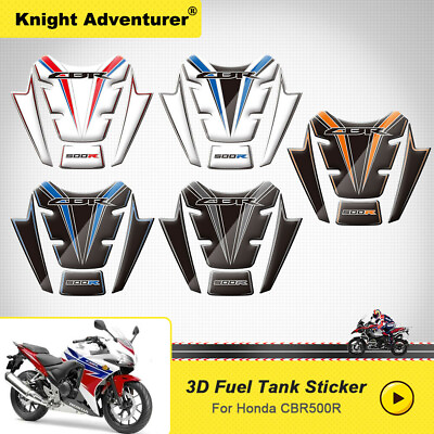 #ad 3D Oil Gas Fuel Tank Pad Decal Sticker Protector For Honda CBR500R 2014 2015 $19.99