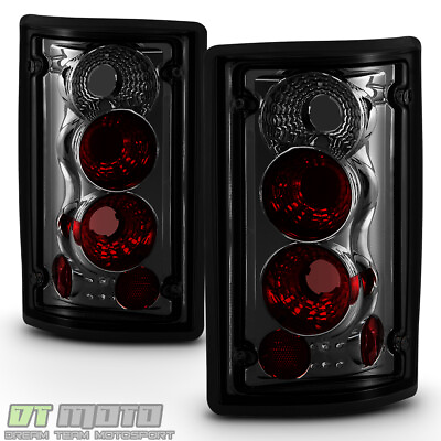 #ad Smoked 2000 2006 Ford Excursion 95 06 Econoline Van E Series Tail Lights Lamps $88.99
