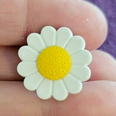 #ad ^Daisy Flower Garden Tie Tack Lapel Pin Med. Flowers Organic Fresh Air Unique $3.95