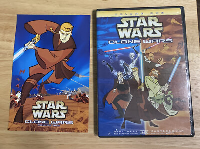 #ad Star Wars Clone Wars: Vol. 1 DVD 2005 Authentic US Release Our of Print $23.48
