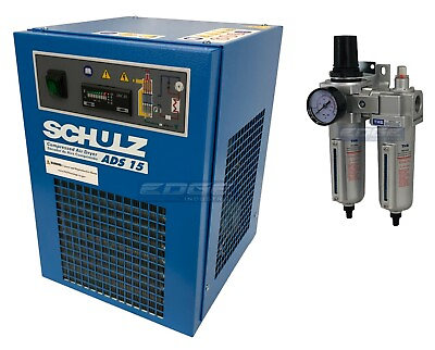 #ad SCHULZ 15 CFM REFRIGERATED COMPRESSED AIR DRYER 115V FOR 3HP COMPRESSORS MAX $1409.95
