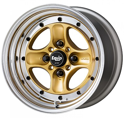 #ad WORK WHEELS EQUIP 40 Sprint Gold 15x9.0J 3 Adisk 4Hx114.3 set of 4 from JAPAN $2400.00
