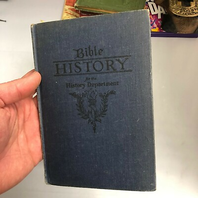 #ad 1924 Vintage Bible History History Department Swedish Evangelical Translation $116.96