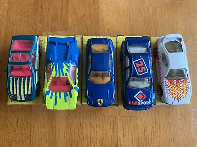 #ad 5 Matchbox Vehicles mint in original yellow boxes 1980#x27;s 1990#x27;s $35.00