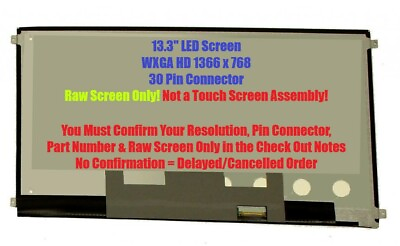 #ad HP Split x2 13 Series 13.3quot; Genuine Matte LCD Screen LP133WH1 SP B1 $90.00