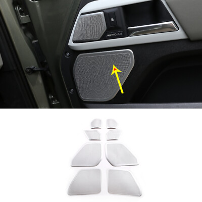 #ad 8PCS Alloy Door Horn Decorative Cover For Land Rover Defender 110 2020 2021 $59.99