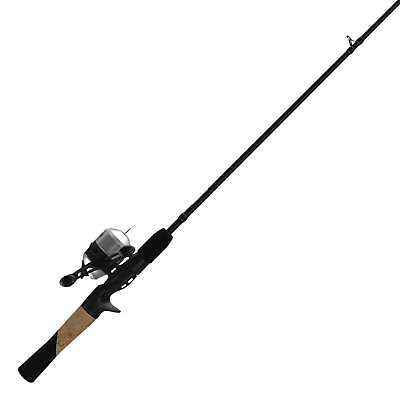 #ad Zebco 33 Micro Spincast Reel and Fishing Rod Combo 4 Foot 6 in 2 Piece Rod $21.40