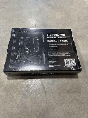 #ad Stopbox Pro Handgun Safe SB401 Brand New Free Shipping $105.00