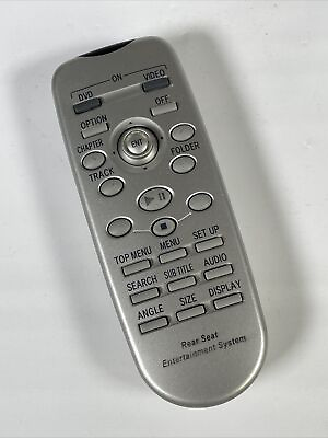 #ad 2004 16 TOYOTA LEXUS REAR ENTERTAINMENT SYSTEM DVD Remote Control 86170 45020 $44.95